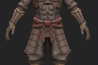 optimize poly 3d character, uv mapping, ue5 rig, 4k texture,3d game asset, rig