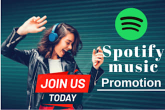 do spotify music promotion organically