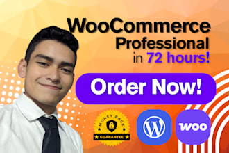 get your woocommerce store up in 72 hours and free basic SEO