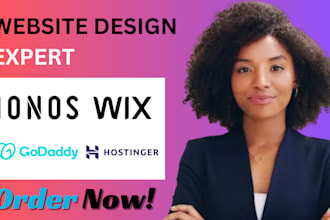 do ionos website design wix website godaddy siteground