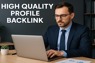 create niche relevant manual profile backlinks for SEO