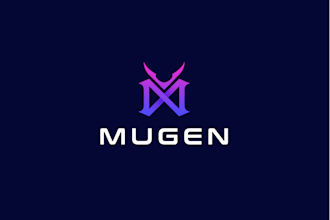 design immersive fantasy blockchain game logo