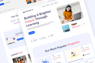 build kajabi website, design kajabi sales funnel landing page, online course