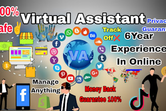 be your online virtual assistant, VA