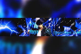 design a custom gaming youtube banner
