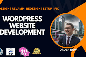 revamp or develop wordpress website design with elementor, acf or elementor pro