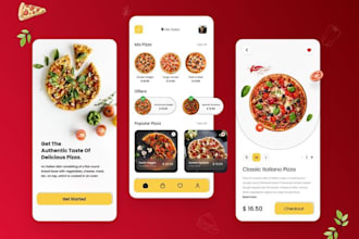 build pizza delivery app, responsive website for your pizza business