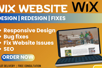 wix website design x redesign update fix wix website issues errors editor x velo