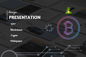 design sponsorship deck, crypto, nfts, pitch deck, and powerpoint presentation