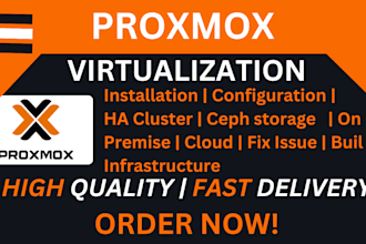 design install and fix issue with proxmox virtaiization