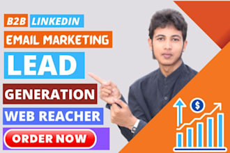 do b2b lead generation and linkedin lead generation for any industries