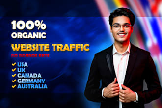 do website promotion, increase organic website traffic