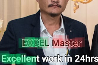 create, fix, and automate your excel spreadsheets in 24hrs
