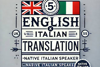 translate your document italian to english and english to italian