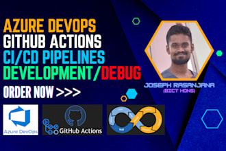 develop cicd pipelines in azure devops and github actions