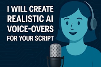 create realistic ai voice overs for your script