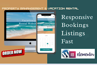 build airbnb, short term rental, property management or vacation rental website