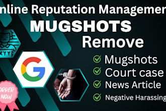 permanently remove mugshots false news erase negative links articles on google