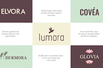 create a beauty and skin care logo