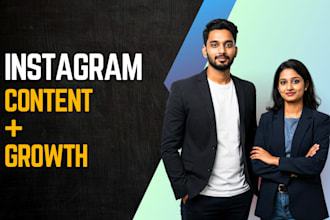 create instagram content and grow your account