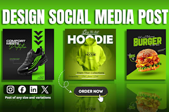 design social media post