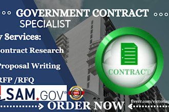 find government contract, write bid proposal, respond to rfp, rfi