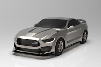 create 3d car modeling and rendering of vehicle and concept cars