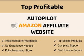 create autopilot amazon affiliate website store