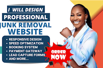 create junk removal website handyman website junk removal website