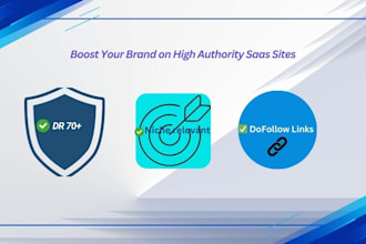 provide high quality saas guest post backlinks on premium sites