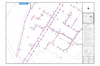 create drainage plan, swm plan and other wet utilities design