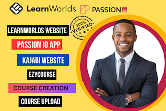 build learnworlds passion app kajabi website one page io online course website