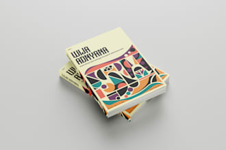 create modern design and uniqe book cover