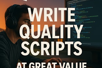 write quality roblox scripts at great value