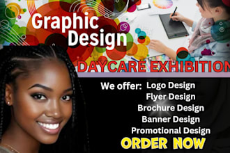 do daycare logo daycare banner childcare flyer design daycare branding poster