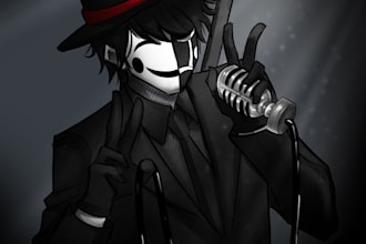 voice over or voice act a character you want me to