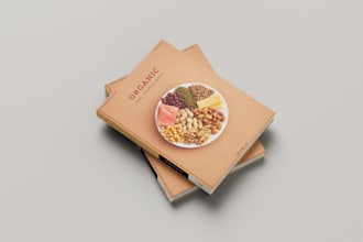 design aesthetic and modern cookbook with delicious layout