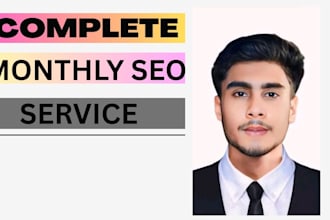 do monthly SEO service for higher google ranking