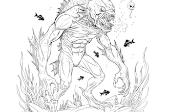 draw you monster or creature