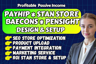 do stan store payhip beacon ai pensight linktree gumroad stan store marketing