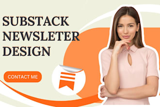 setup substack account substack blog post design substack newsletter template