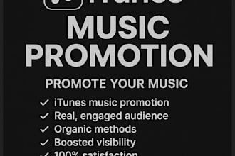 promote itunes music track promotion