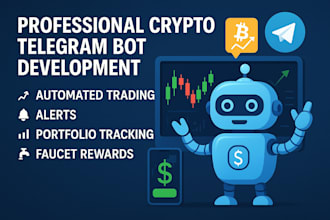 create crypto trading telegram bot