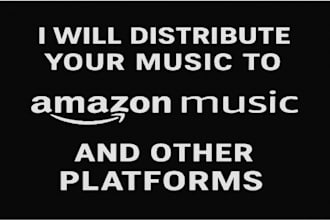 distribute your music to amazon music and other platforms