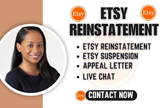recover your etsy account with professional reinstatement service