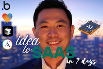 turn your startup idea into a working saas app using buble,lovable,adalo