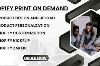 customize and configure products on shopify with zakeke, teeinblue, kickflip