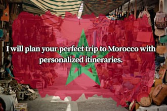 craft personalized travel itineraries to explore morocco
