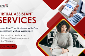 be your reliable virtual assistant for administrative tasks and customer support