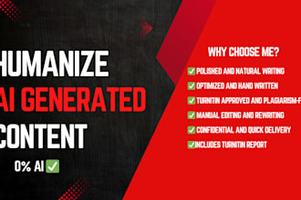 humanize your ai generated content and polish it with handwritten content